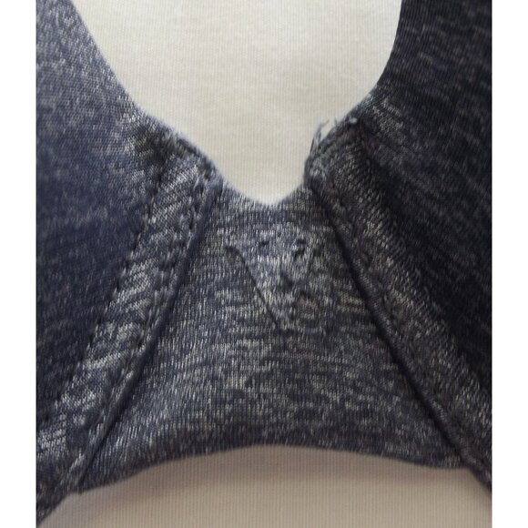 Victoria's Secret Bra34C Uplift Semi Demi Underwire Blue Heather multi-way strap - Picture 3 of 8